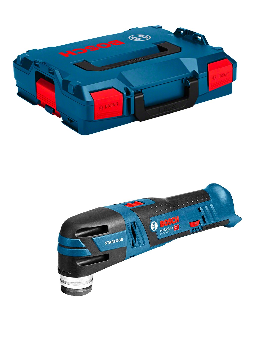 Multi-Herramienta BOSCH GOP 12V-28 (Cuerpo solo + L-Boxx 102)