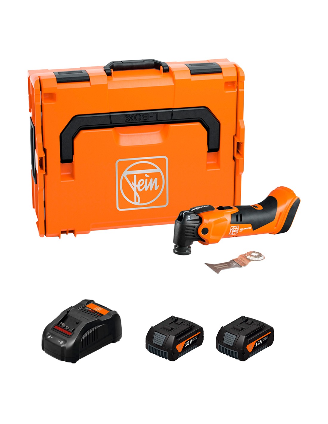 Multi-Herramienta FEIN MULTIMASTER AMM 500 PLUS AS (2 x 5,0 Ah + GAL1880CV + L-Boxx 136)