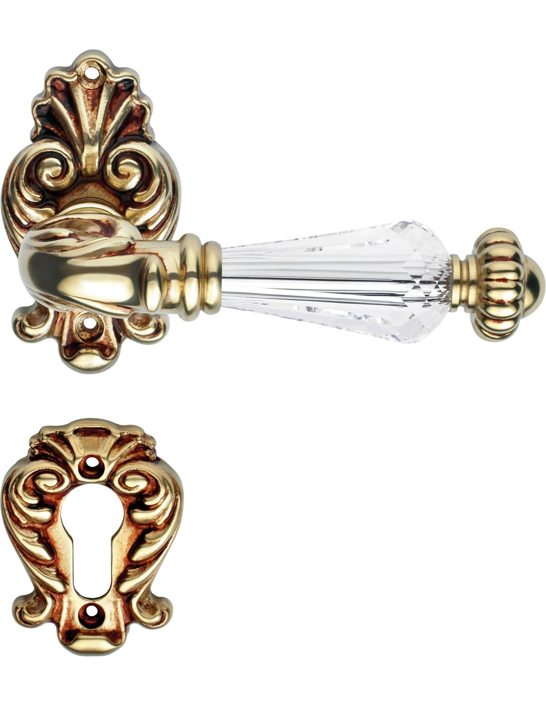 NINFA CRYSTAL . manilla roseta bocallave, Swarovski