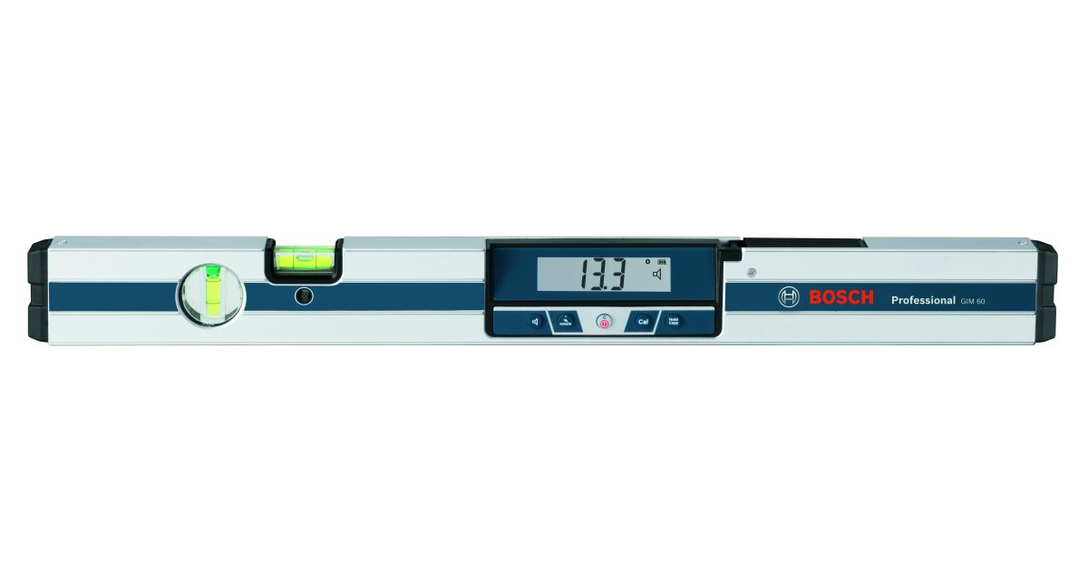 Nivel de burbuja digital BOSCH GIM 60 0601076700