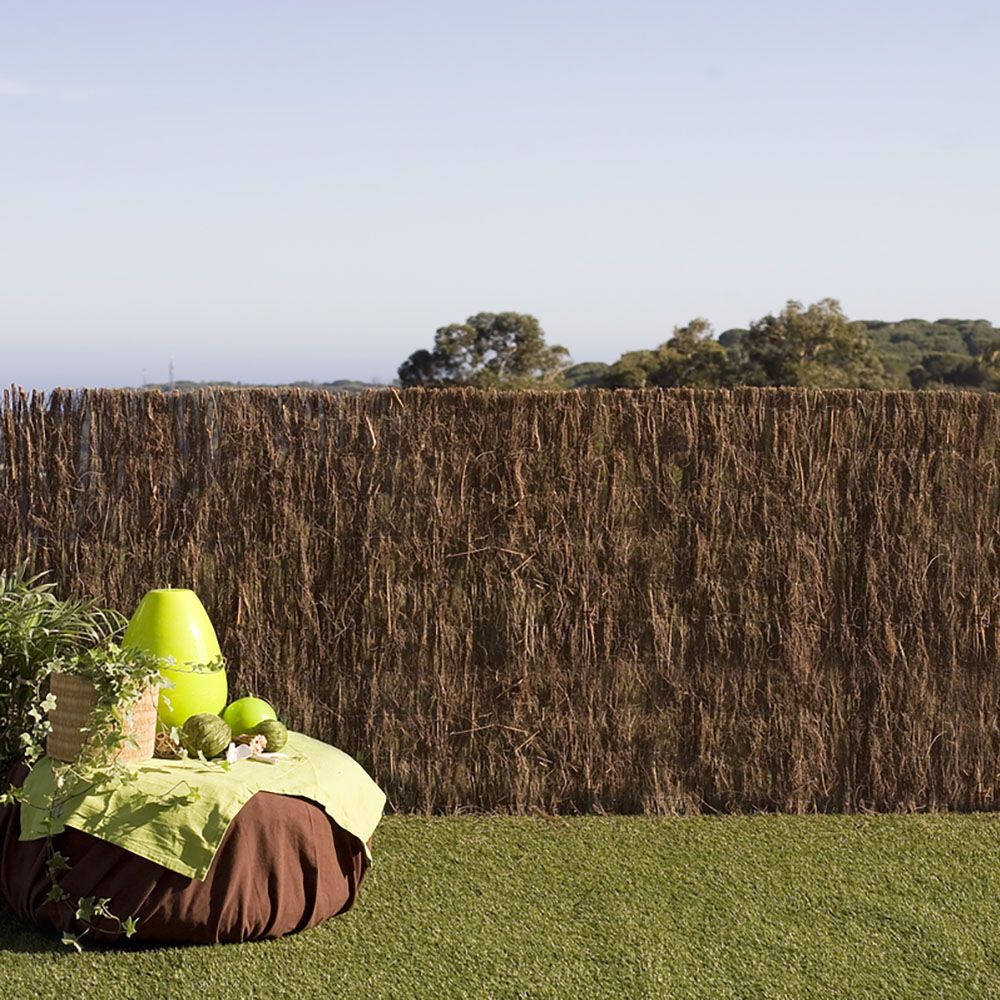 Brezo Natural Color Marrón Oscuro 1x5 m Nortene Bruc Eco