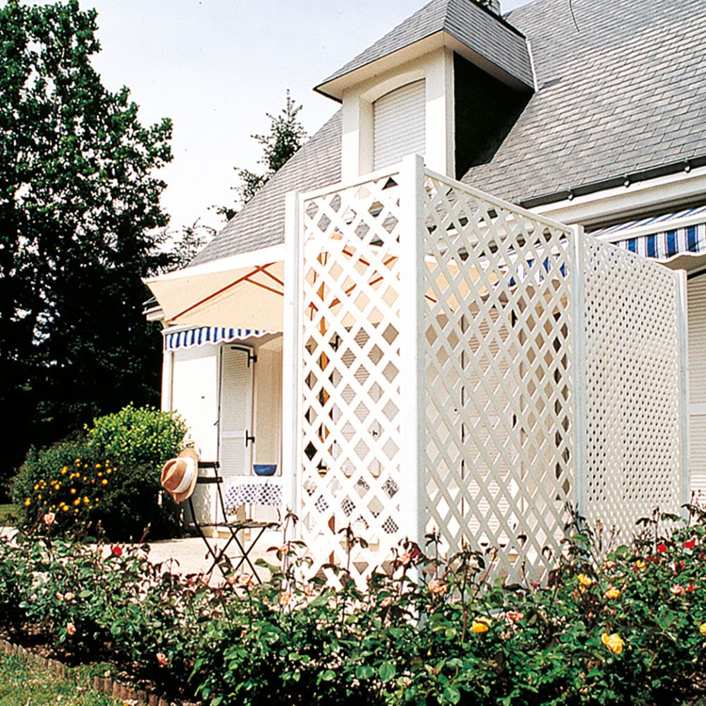 Panel Clásico Nortene Classic 1x2 m Blanco