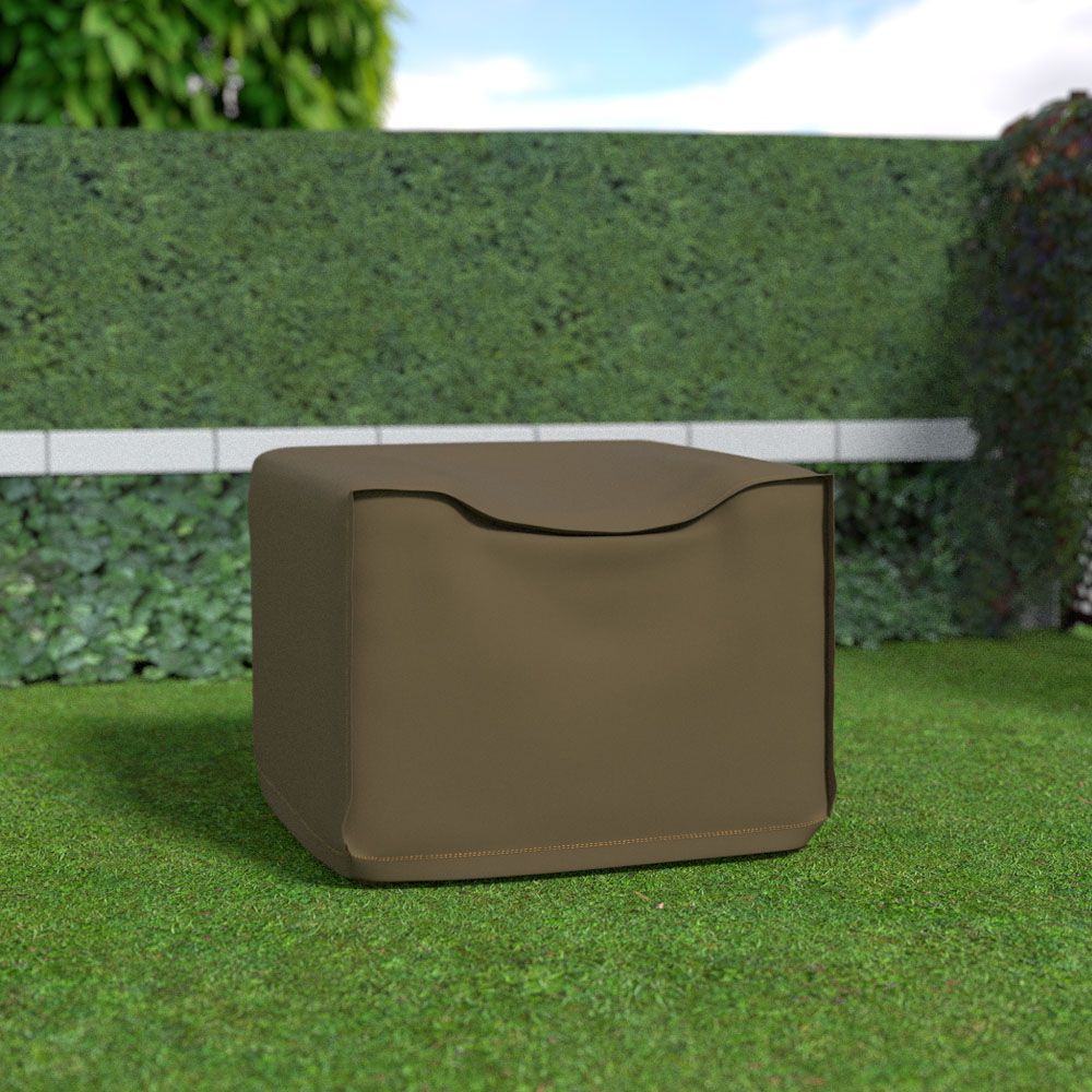 Funda sillón 1 plaza visón 95 x 95 x 70cm. Covertop