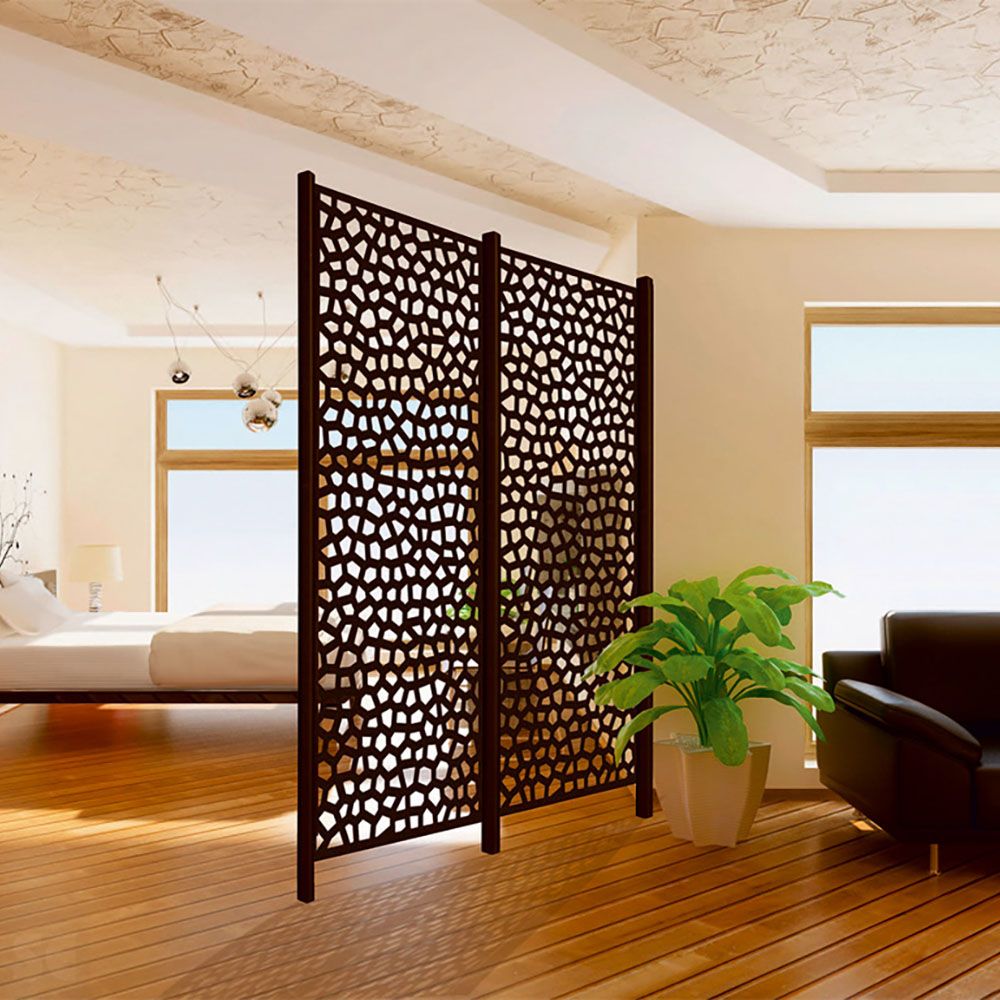 Celosía / Panel Mosaico Óxido 1x2 m Resina