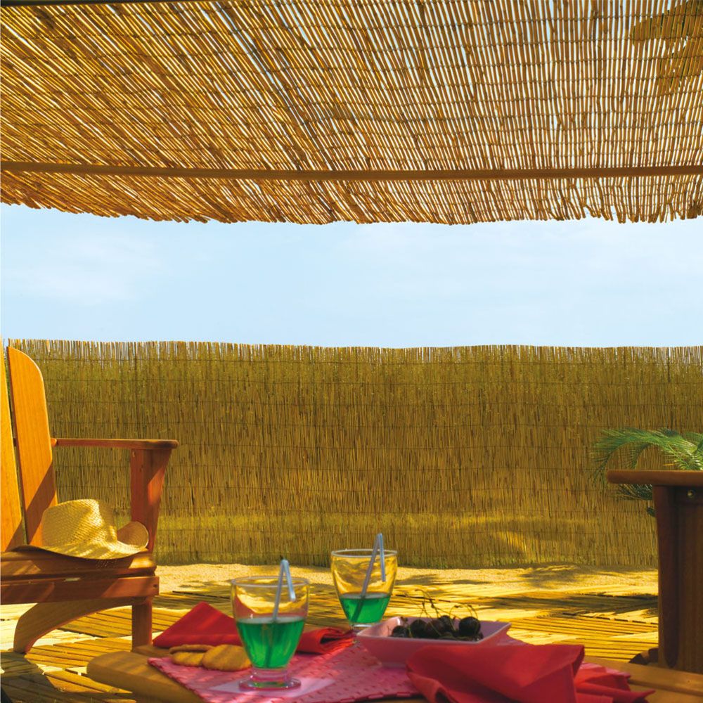 Bambú Fino Rollo Nortene Reedcane 1x5 m