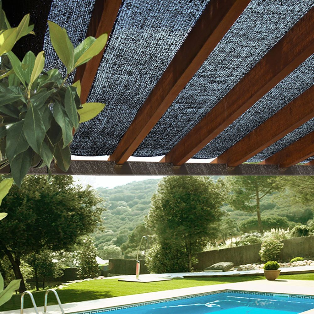 Malla sombreadora Nortene Sun-Net 70% 2x10m. Negro
