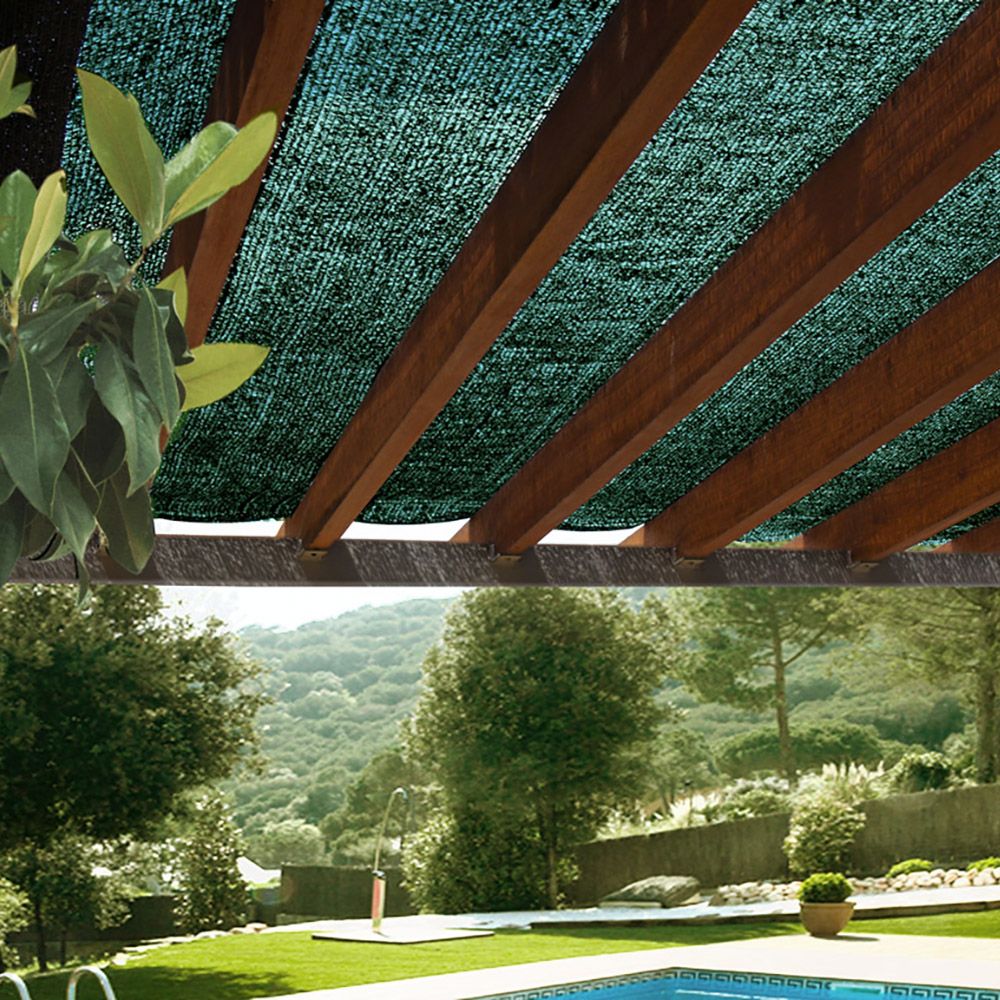 Malla Plegable Verde 70% 3x4m. Nortene Sun-Net  10