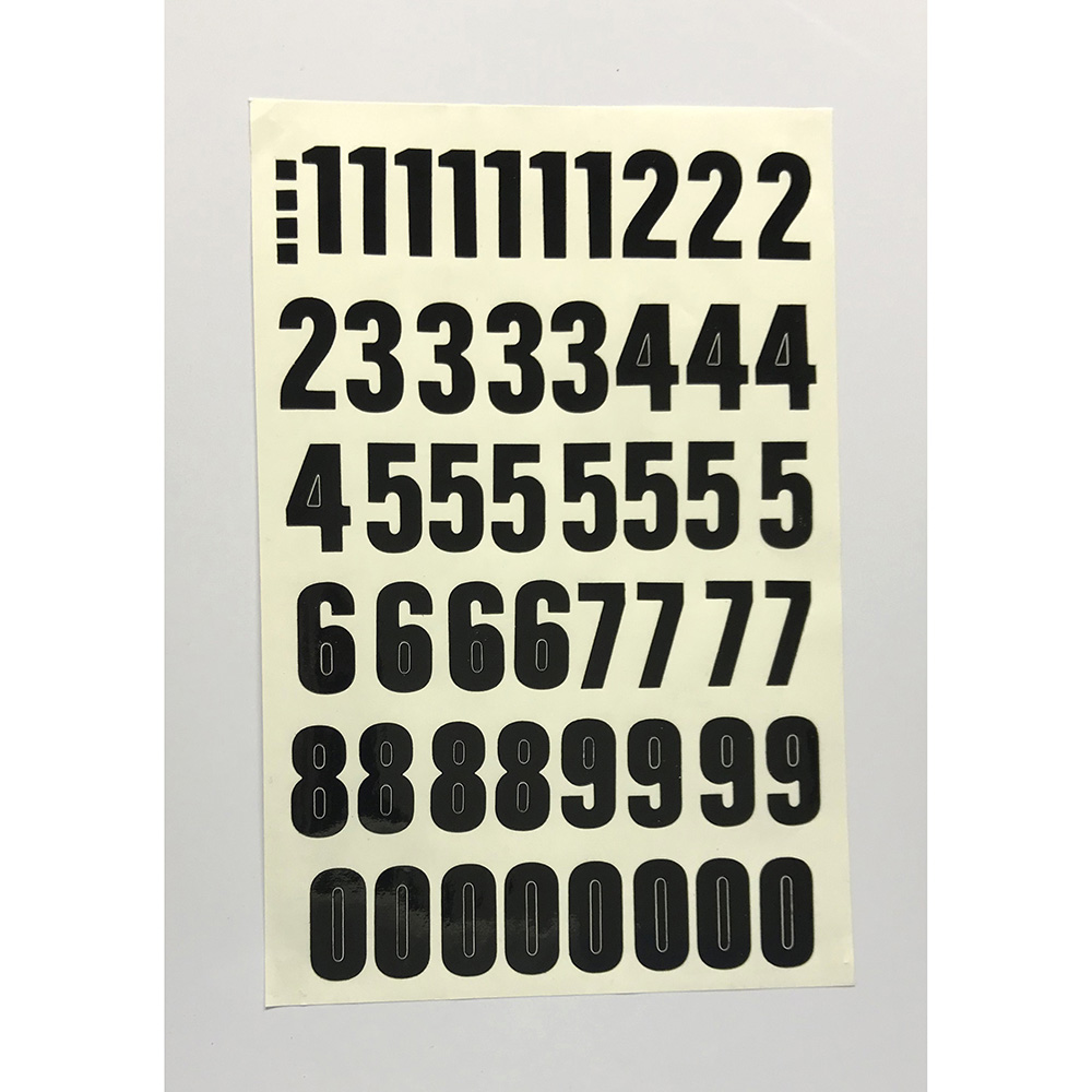 Numero Folio 40Mm Negra