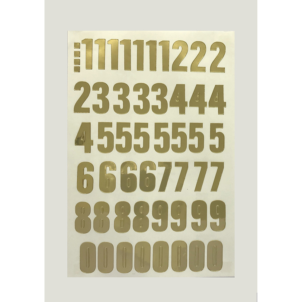 Numero Folio 40Mm Oro