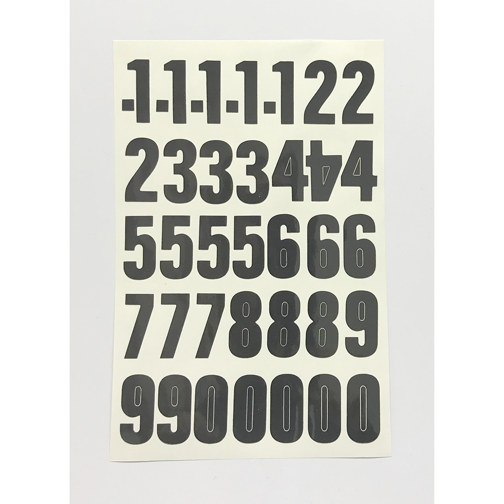 Numero Folio 50Mm Negro