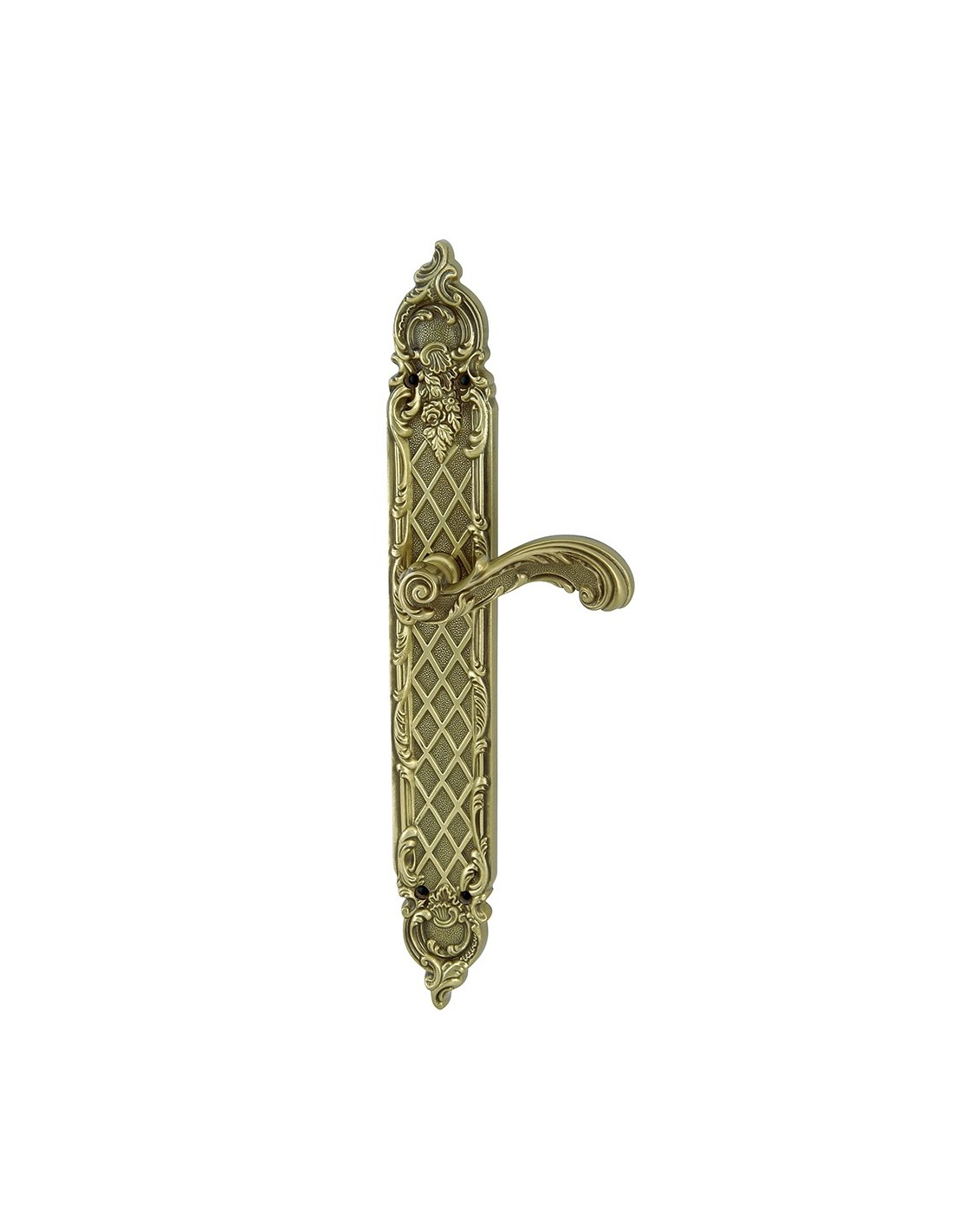 OA1616. manilla placa. latòn antiguo mate.