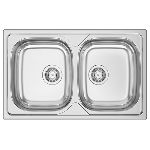 Fregaderos - RODI Fregadero Okio Line 80 BB 2C Inox Mate