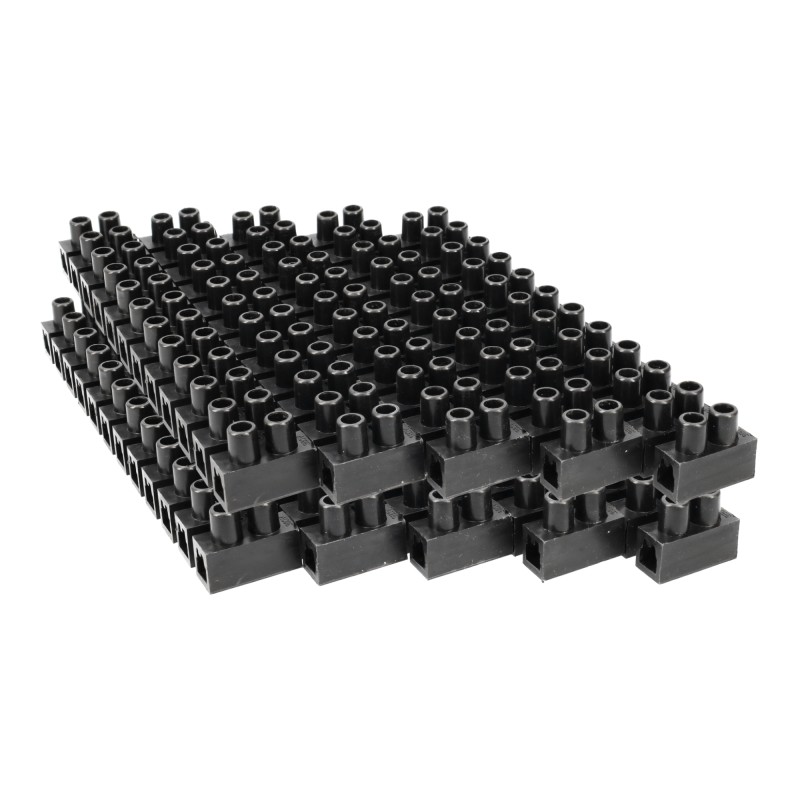 Pack 10x Conector de cable Clema Regleta 12 conectores 16mm 30A