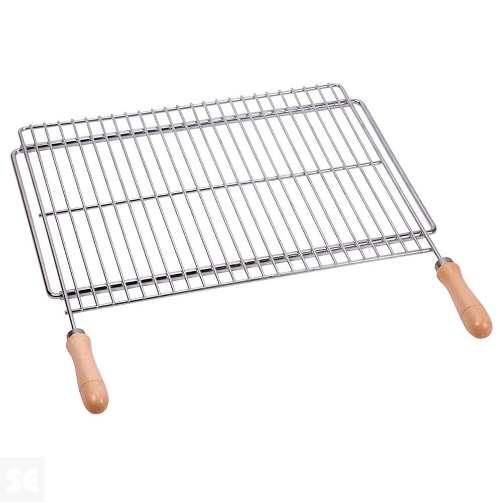 Parrilla Barbacoa Extensible 70x40 cm Zinc