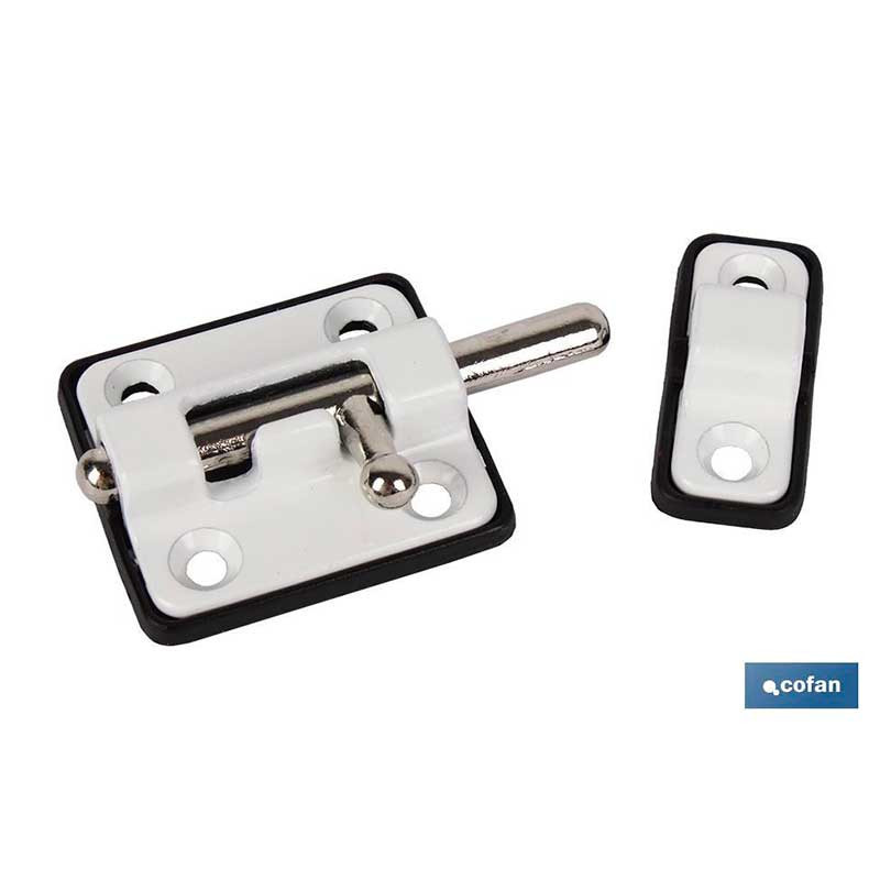 Pasador Base Plastico 50mm Blanco Cofan