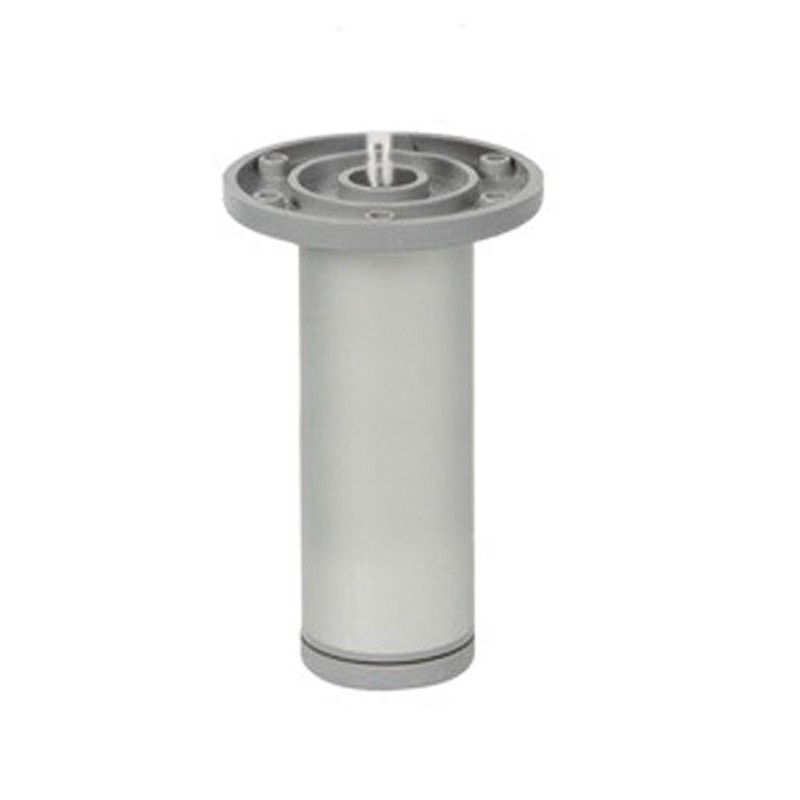 Pata Redonda 40X150 Mm Aluminio Mate 190D8 Nesu