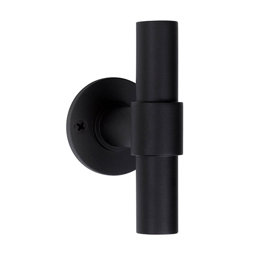 Pomos puerta entrada - Pomo Puerta Entrada One PBT20V/50 20mm Negro Mate