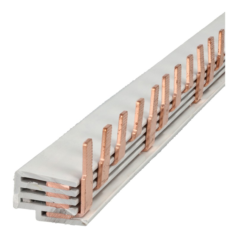 Peine de conexión PIN 4P 28 módulos 63A 50cm