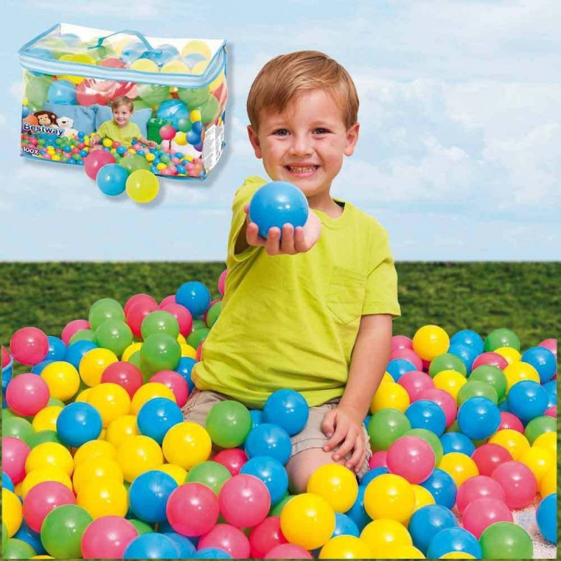 Pelotas para Juegos Piscina (100 unidades) BESTWAY