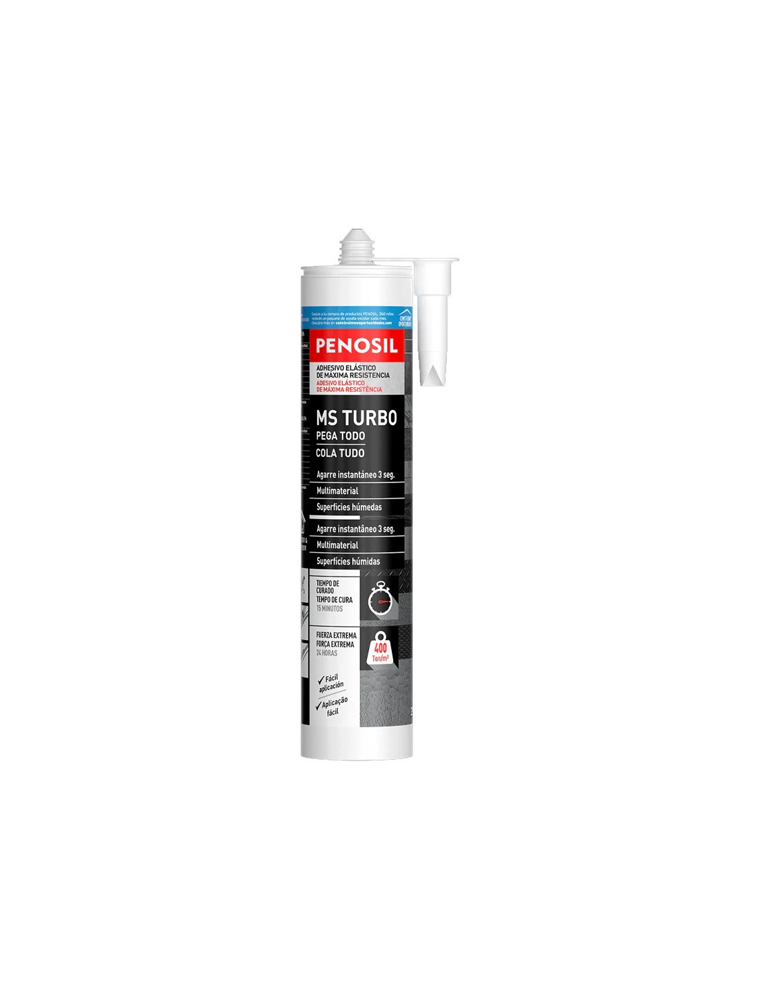 PENOSIL POLIMERO MS TURBO 290ml. BLANCO | Brintus