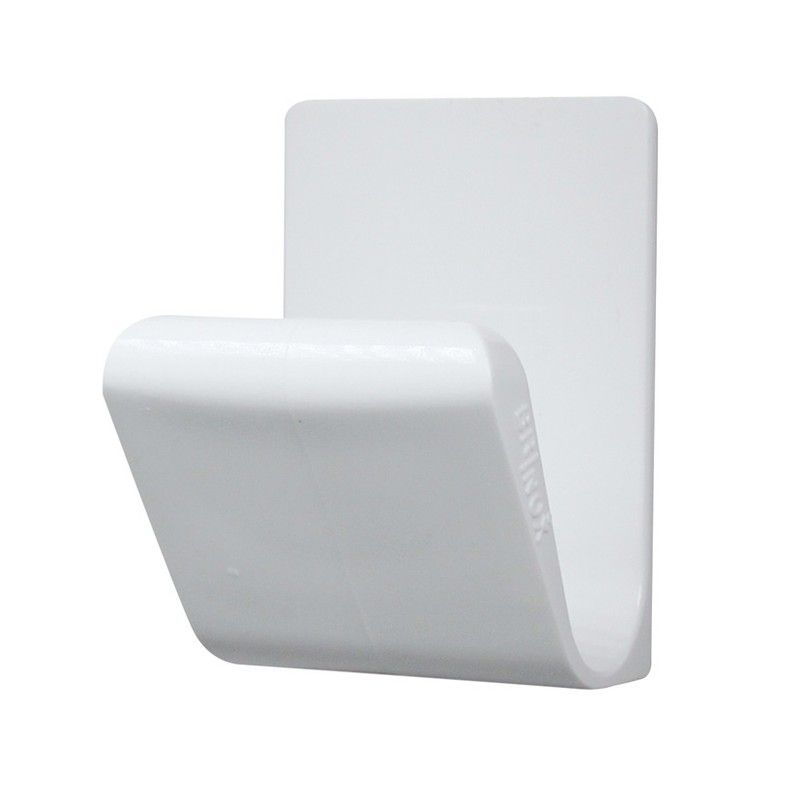 Colgador Adhesivo. Plastico.Blco. 1Unid. 84D2 Brinox