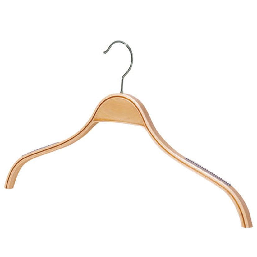 Percha Madera Laminada 3 Un. Habitex