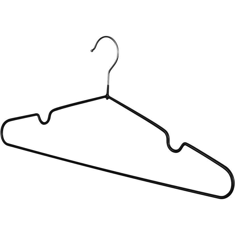 Percha Metal. Rec. Pvc 10 Unds. Habitex