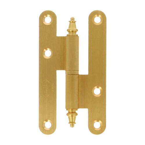 Pernios de H - Pernio 407 Latón con Remate 80x41mm