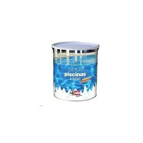 PINTURA PISCINA CLOROCAUCHO 4 L BLANCO