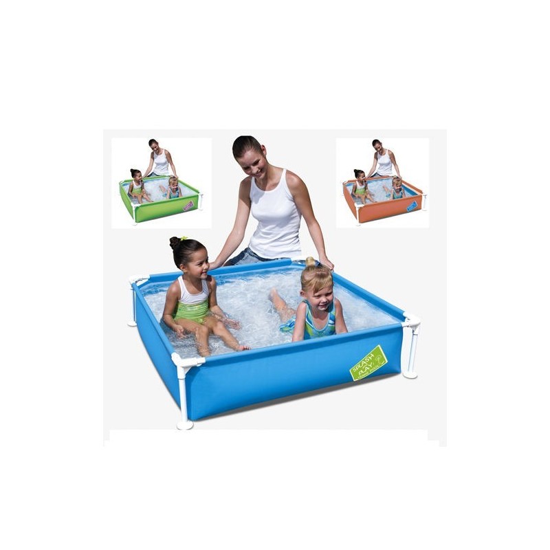 Piscina Infantil Cuadrada 122x122x30 cm.