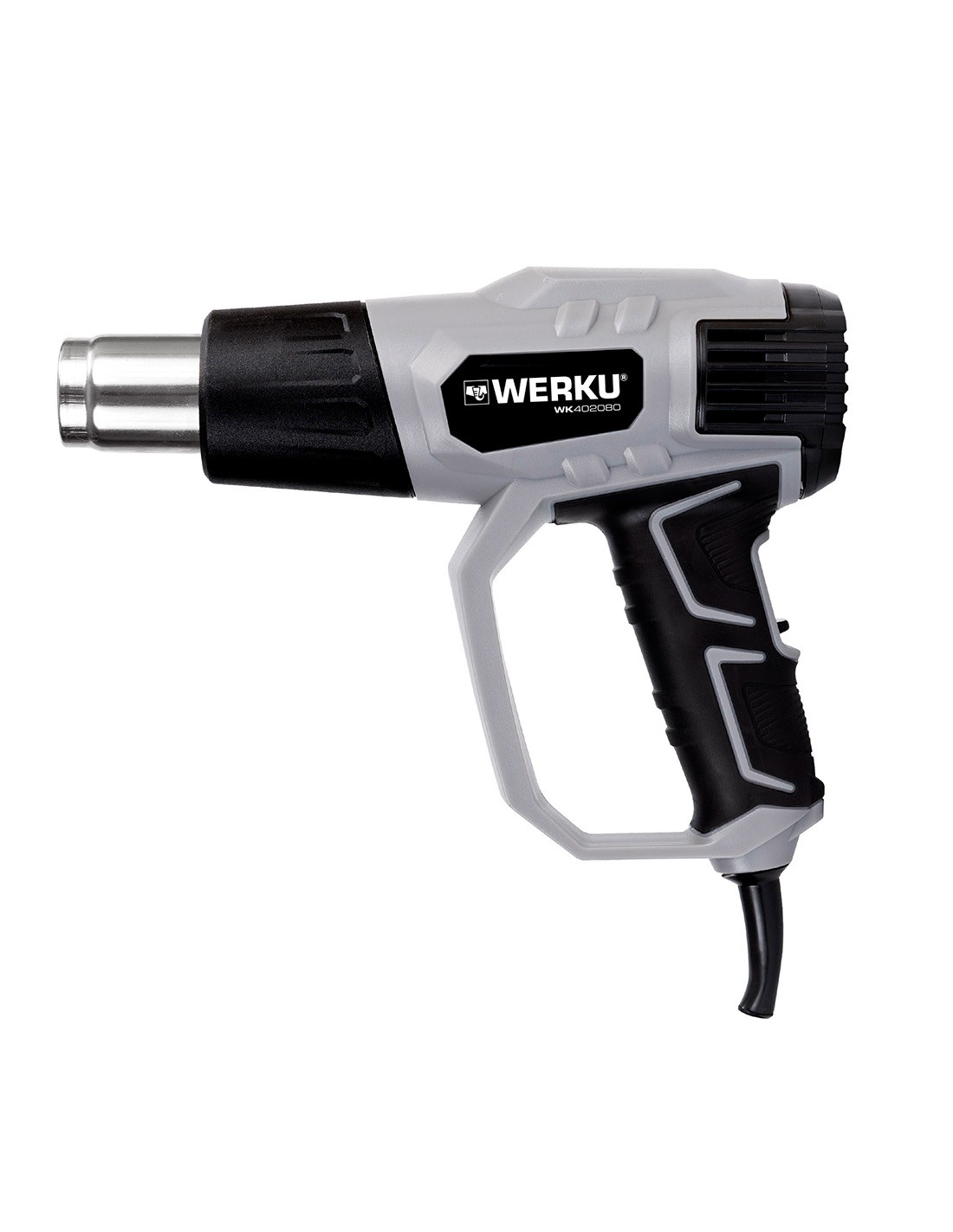 WERKU WK402080 - Pistola Aire Caliente Digital