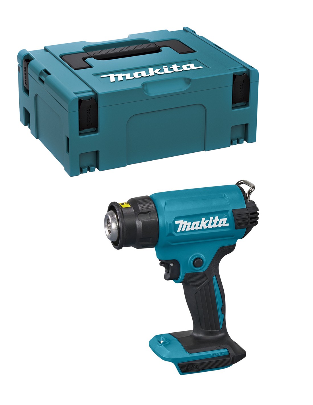 Pistola de calor MAKITA DHG180ZJ (Cuerpo solo + MAKPAC 2)