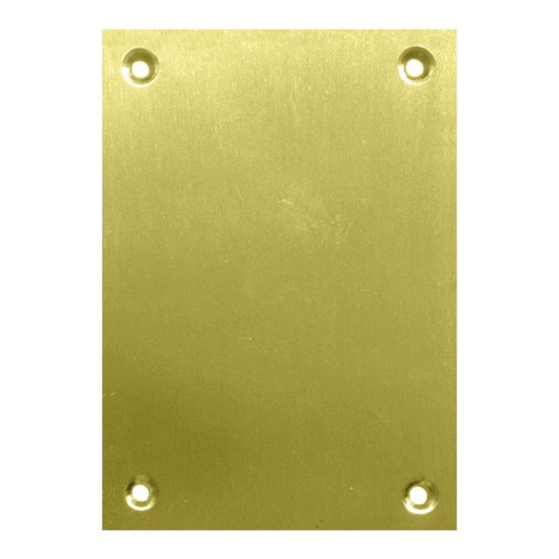 Placa Ciega 2 Un.100X70Mm Laton Pulido 978D04 Micel