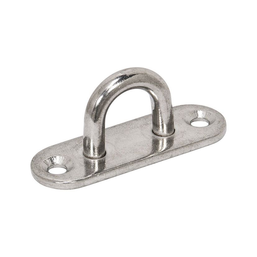 Placa Oval 8mm. A4 Inox A316. 10 Unid.