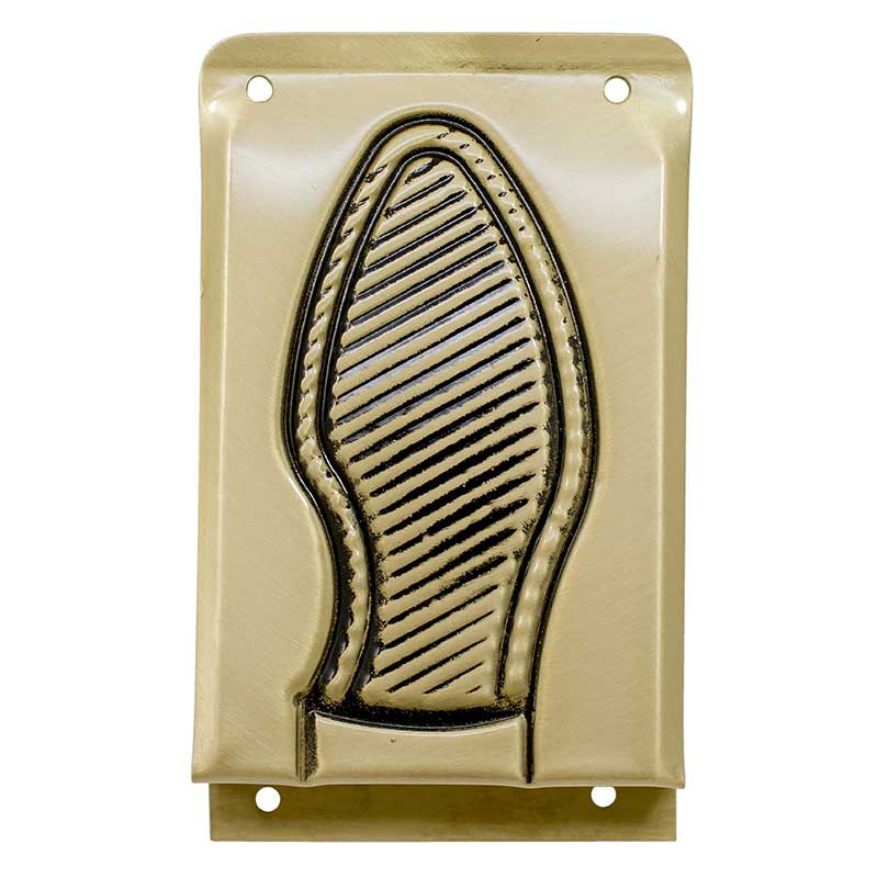 Placa Pisa Puerta 147x98mm Latón Satinado Micel