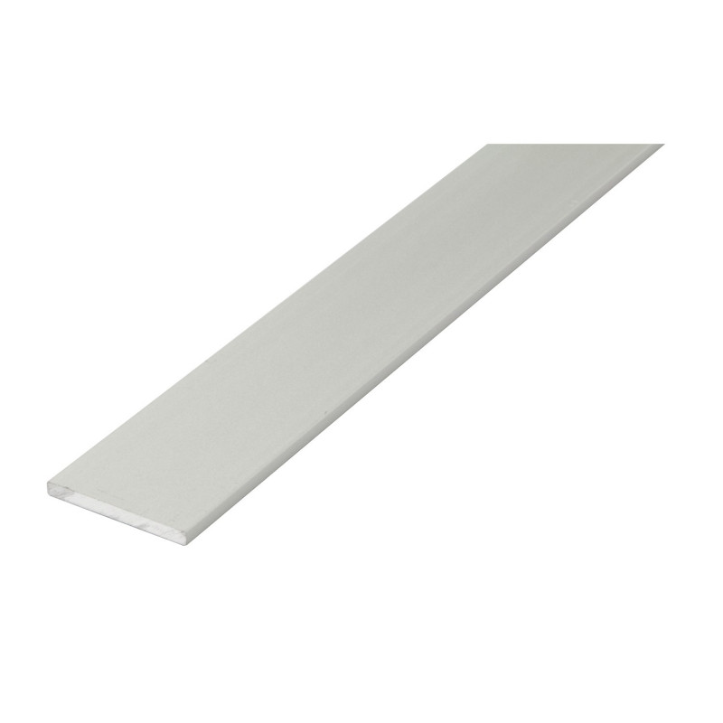 Pletina 1 Metro de Aluminio 15 x 3 mm. Plata de Amig