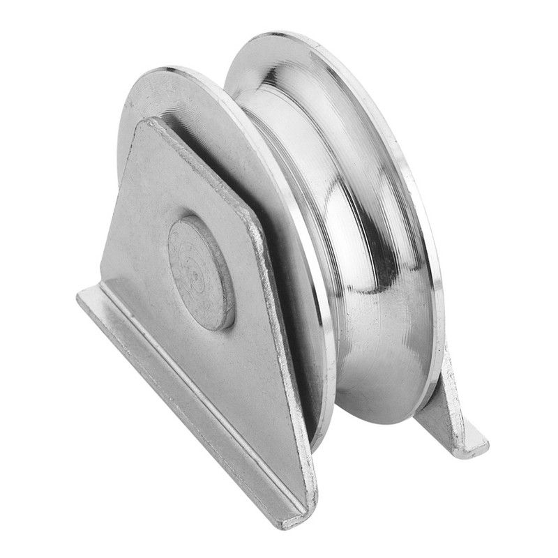 Polea Hierro C/Soporte. 100X20 Mm. 1486D440 Estebro