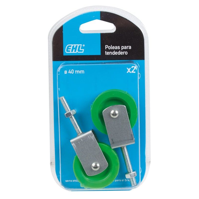 Polea Tendedero.R.Nilon.Tuerca S/G.2 Uni 590B2B Ehl