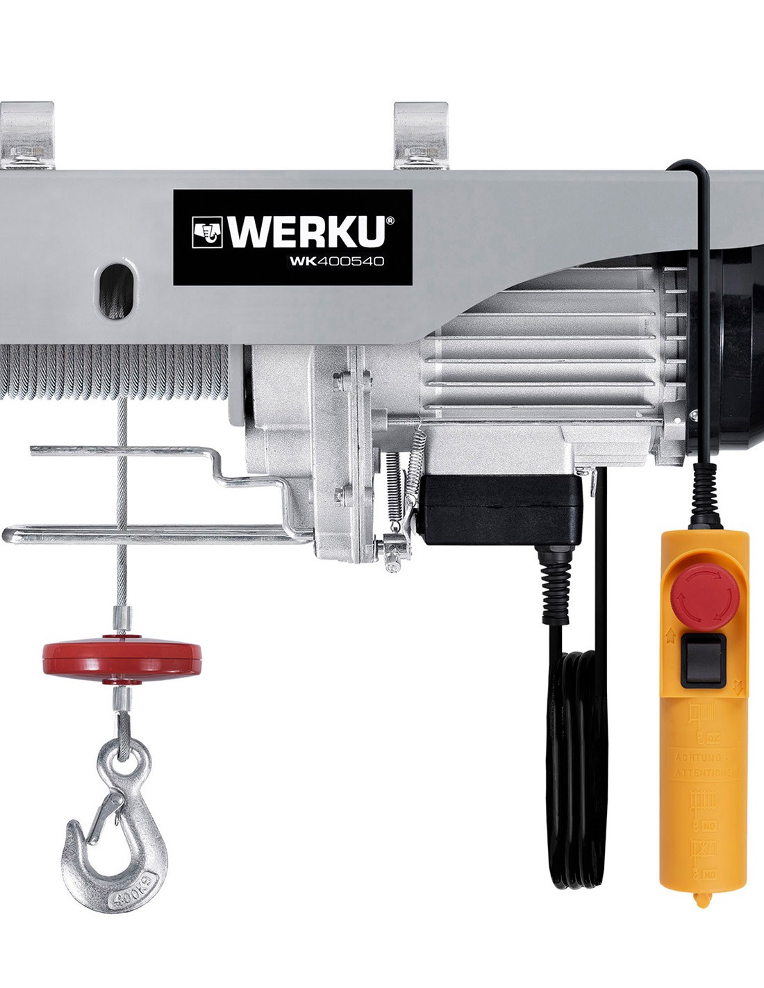 WERKU WK400540 - Polipasto Cable 400/800 Kg.