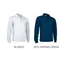 POLO MANGA LARGA BREDA AZUL MARINO T-2XL