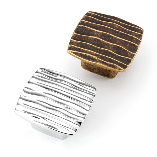 Pomos mueble - Pomo Cuadrado Rough 6150