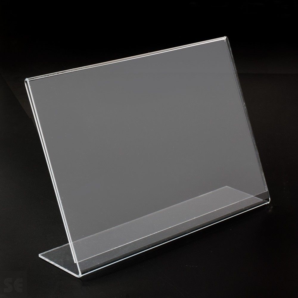 Portafotos de Metacrilato transparente horizontal