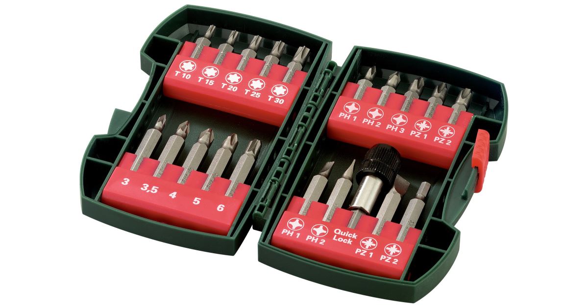 Promoción juego de puntas METABO (20 uds) 630454000