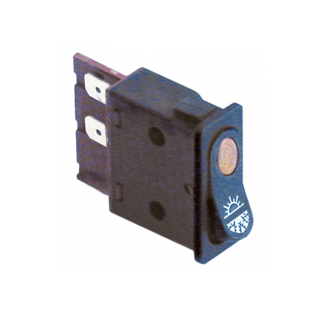 Pulsador basculante medida de montaje 34,2x12,6mm