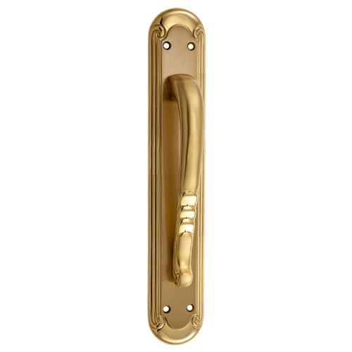 Manillones con placa - Manillón con Placa R-35 Dorado Brillo y Satinado