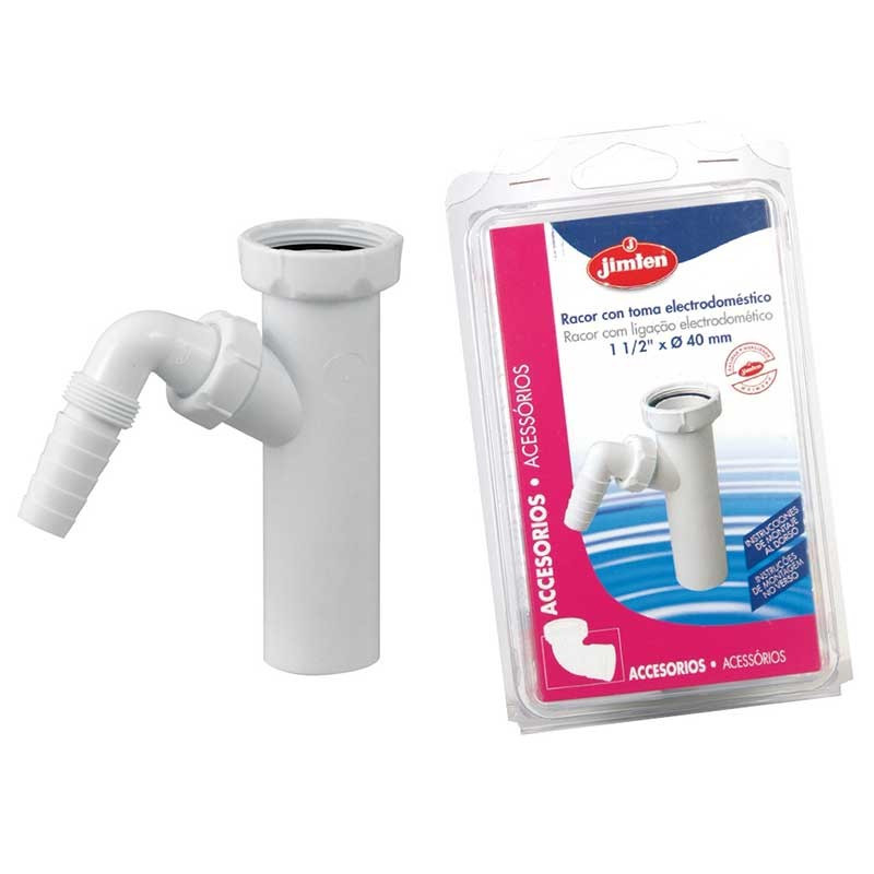 Racor Sifón Toma Lavavajillas 1 1-2 A-1 Jimten