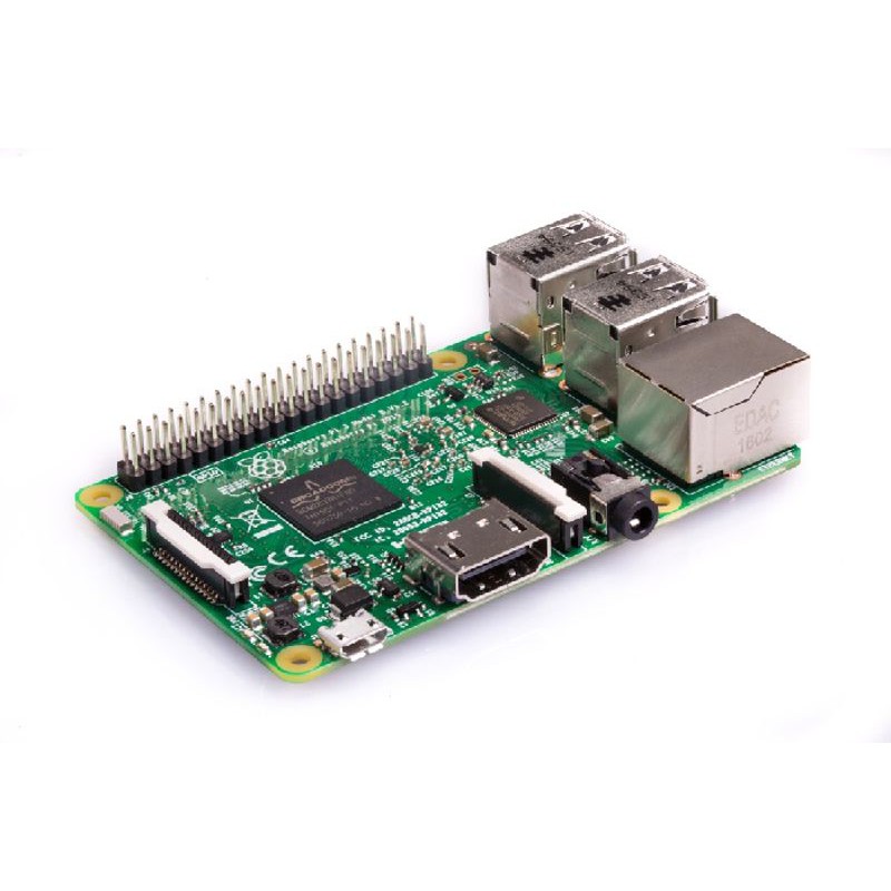 Raspberry Pi 3 Modelo B ordenador monoplaca CPU 1.2GHz  RAM 1GB  WiFi/BLE GPIO 40 Pines