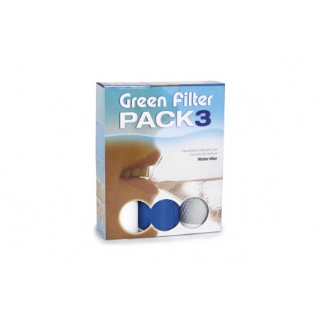 Recambio 3 filtro osmosis green filter - 763300