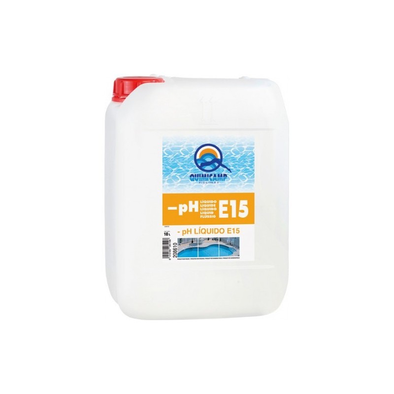 Reductor PH Líquido E15 QUIMICAMP 10L
