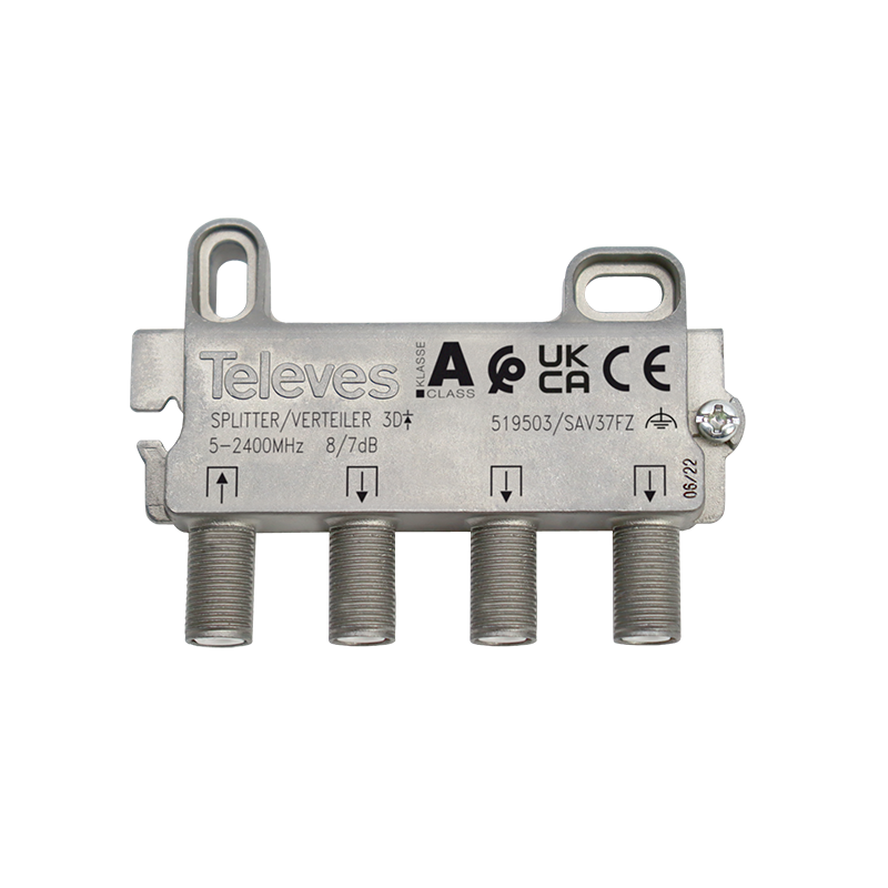 Repartidor Distribuidor 3 Salidas 7/9 DB  Gris